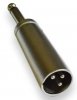Adapter XLR 3p - Wtyk Jack 6,3mm